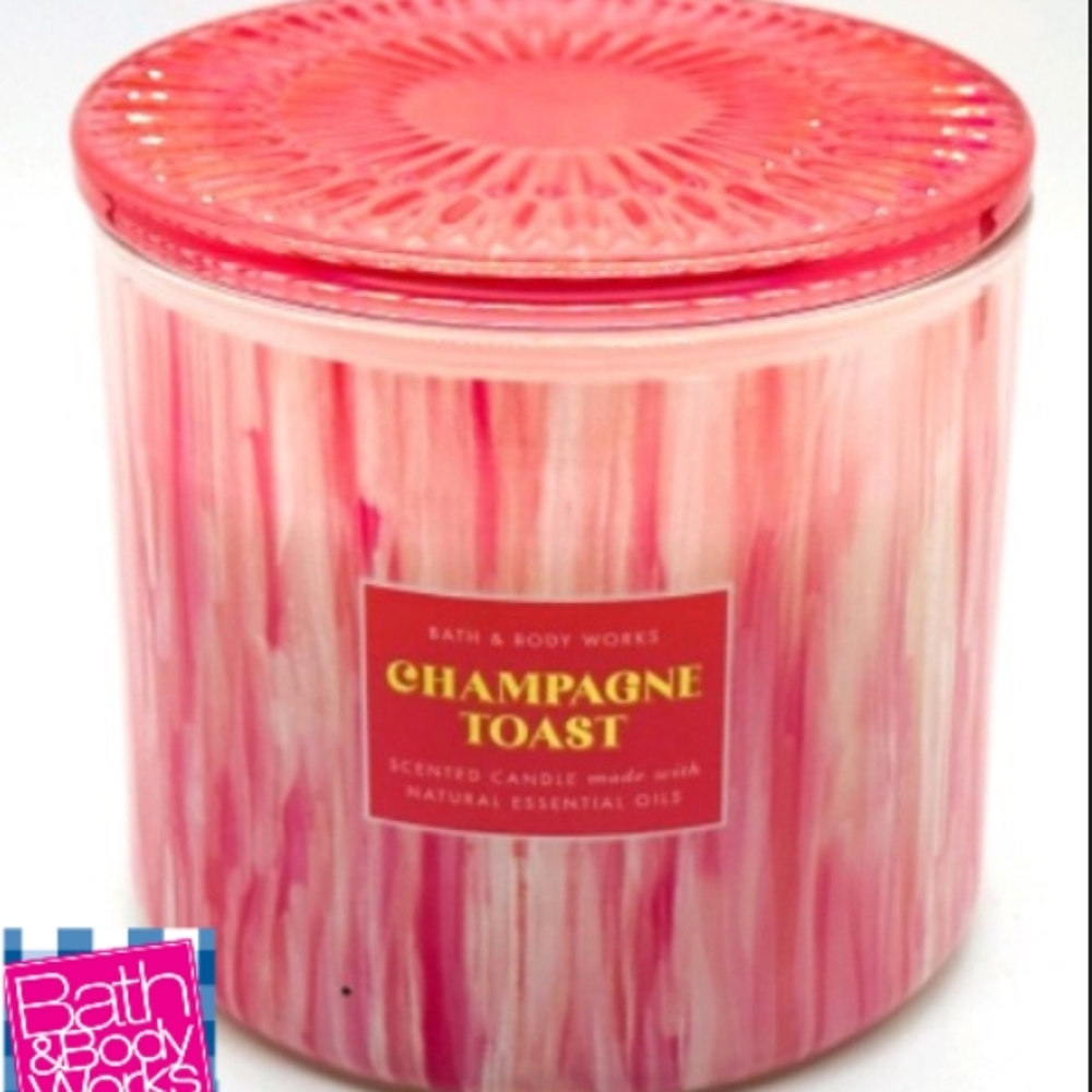 Bath & Body Works Champagne Toast Scented Candle - Brand New
